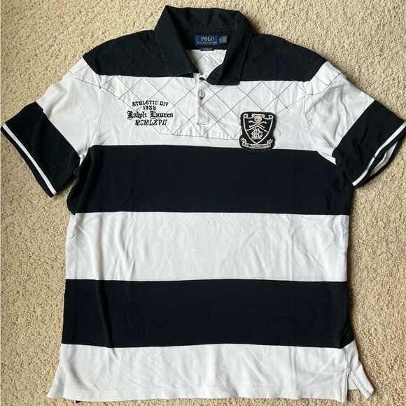 Polo Ralph Lauren | Shirts | Mens Xl Polo Ralph Lauren Black And White